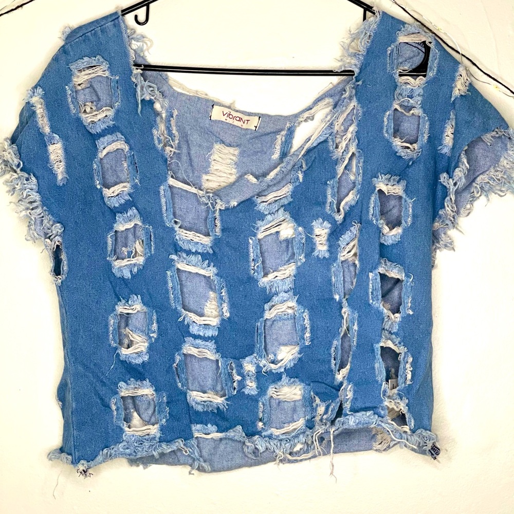 Blue Jean shirt